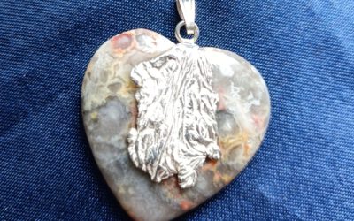 Crazy Lace Agaat met zilver
